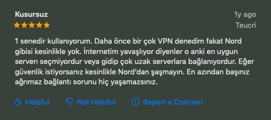 NordVPN App Store Review